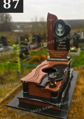 Надмогильні памятники з граніту - С 87